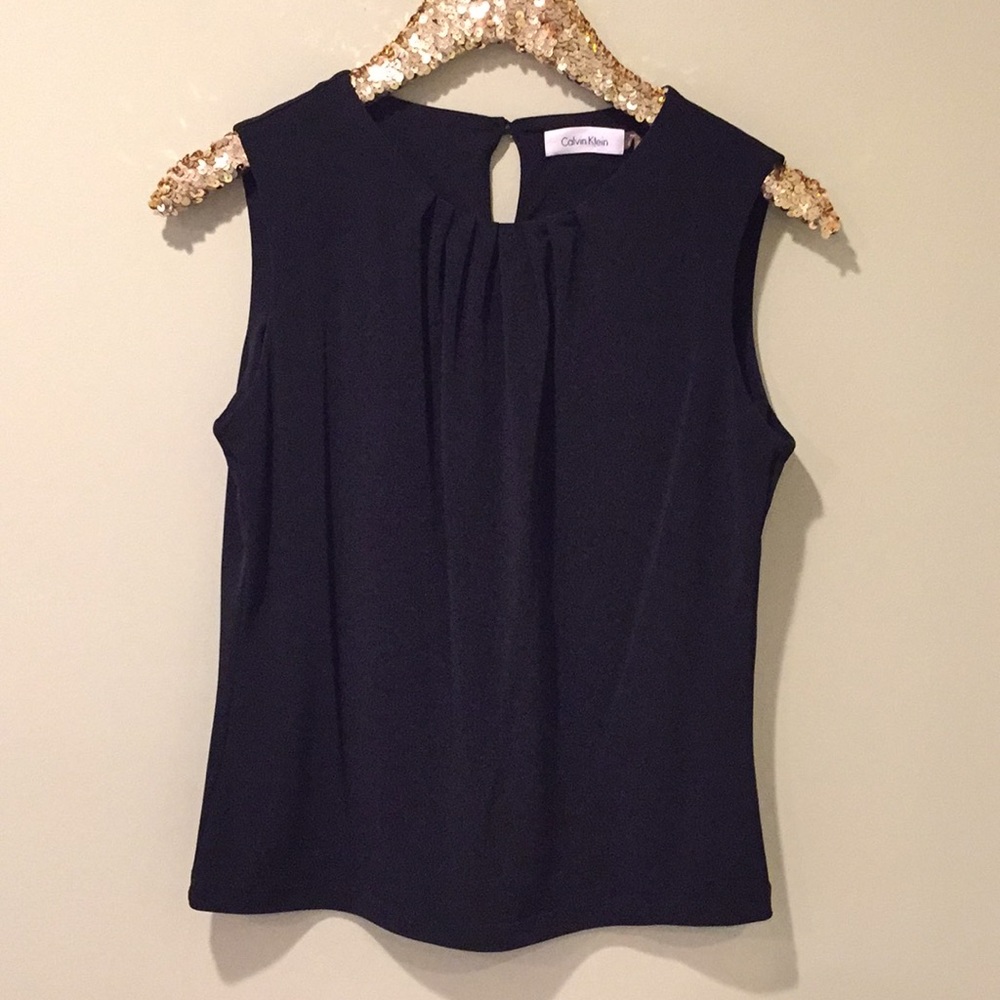 Calvin Klein | Black Sleeveless Top